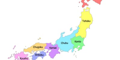 Prefektura mapu japonsko