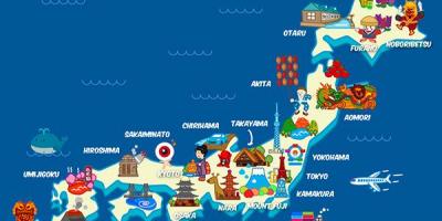 Cestovní mapa japonska