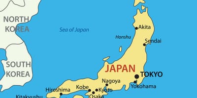 Mapa japonska